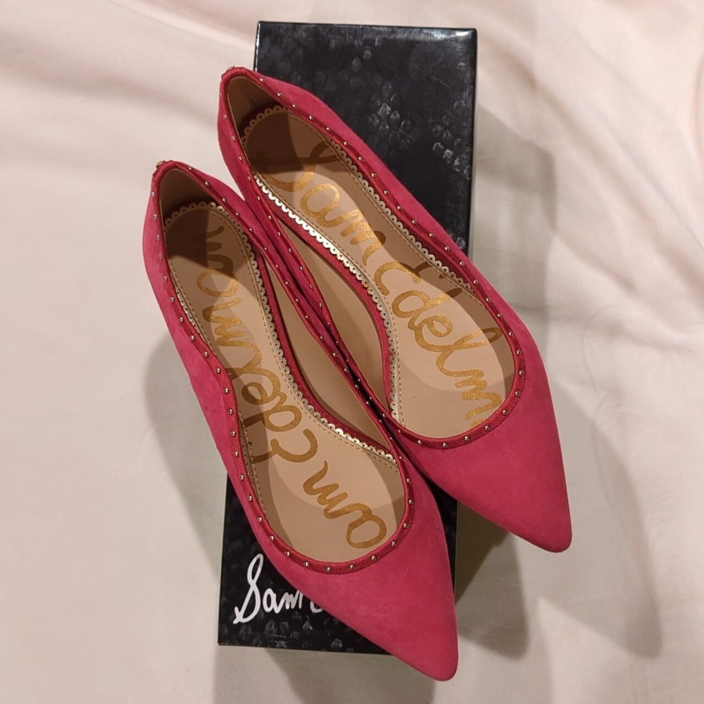 Sam Edelman Rivera Retro Pink Flat  10